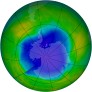 Antarctic Ozone 2010-11-05